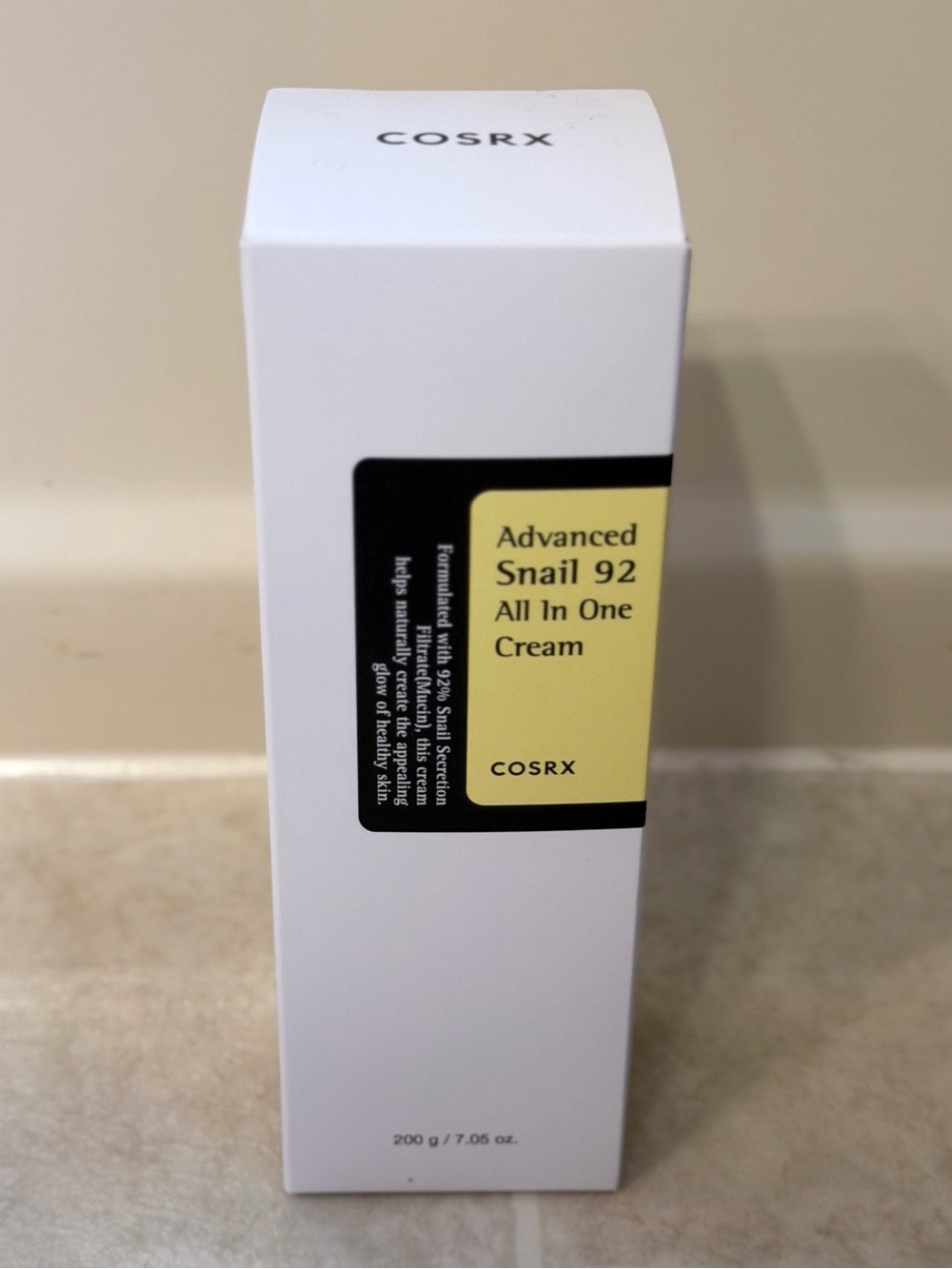NIB COSRX Advanced Snail 92 All In One Cream- 7.05 oz